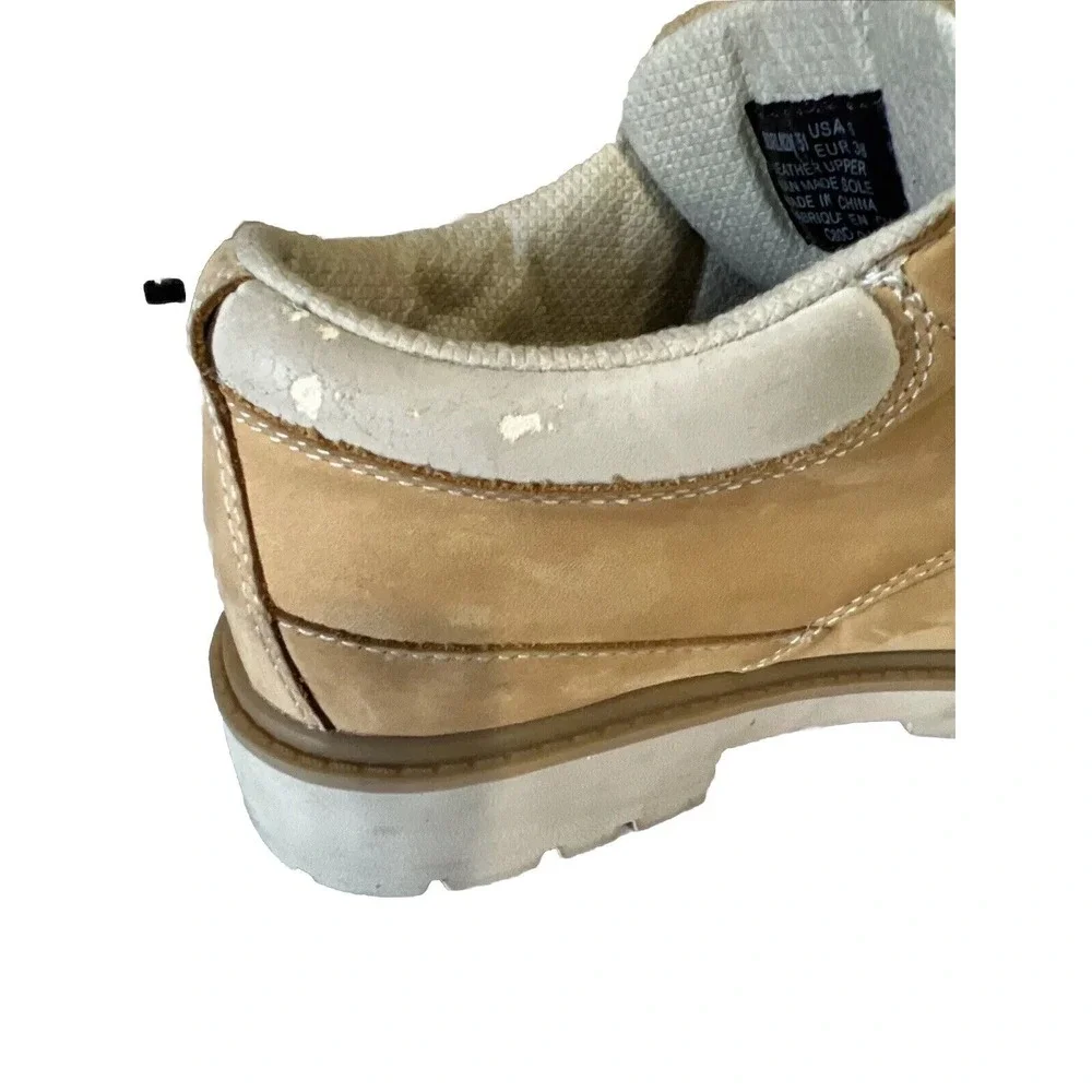 Lugz VTG Shoe Low Top Suede Work Shoes‎ Boots Women's 6 Leather Upper